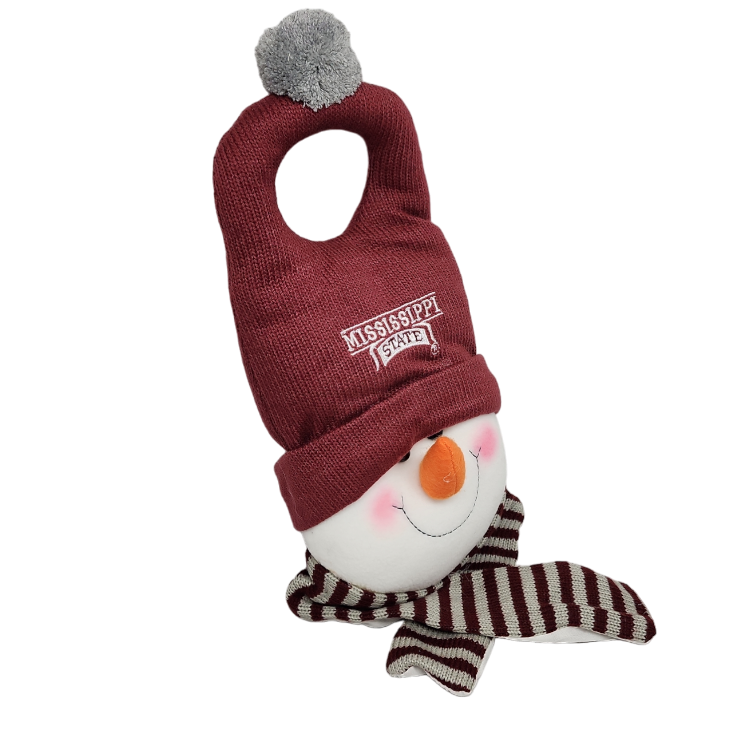 Snowman Door Hanger - Mississippi State