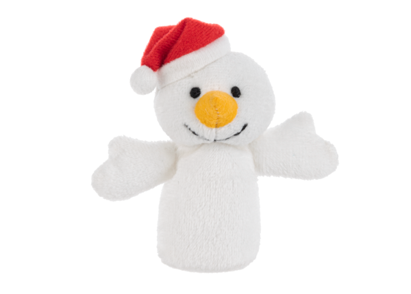 Snowman Finger Puppet