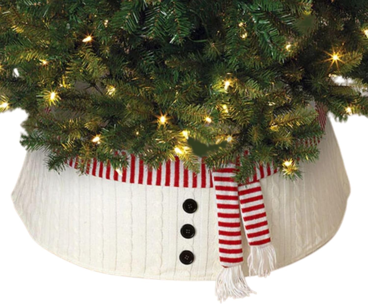 Snowman Tree Collar - 30" diameter