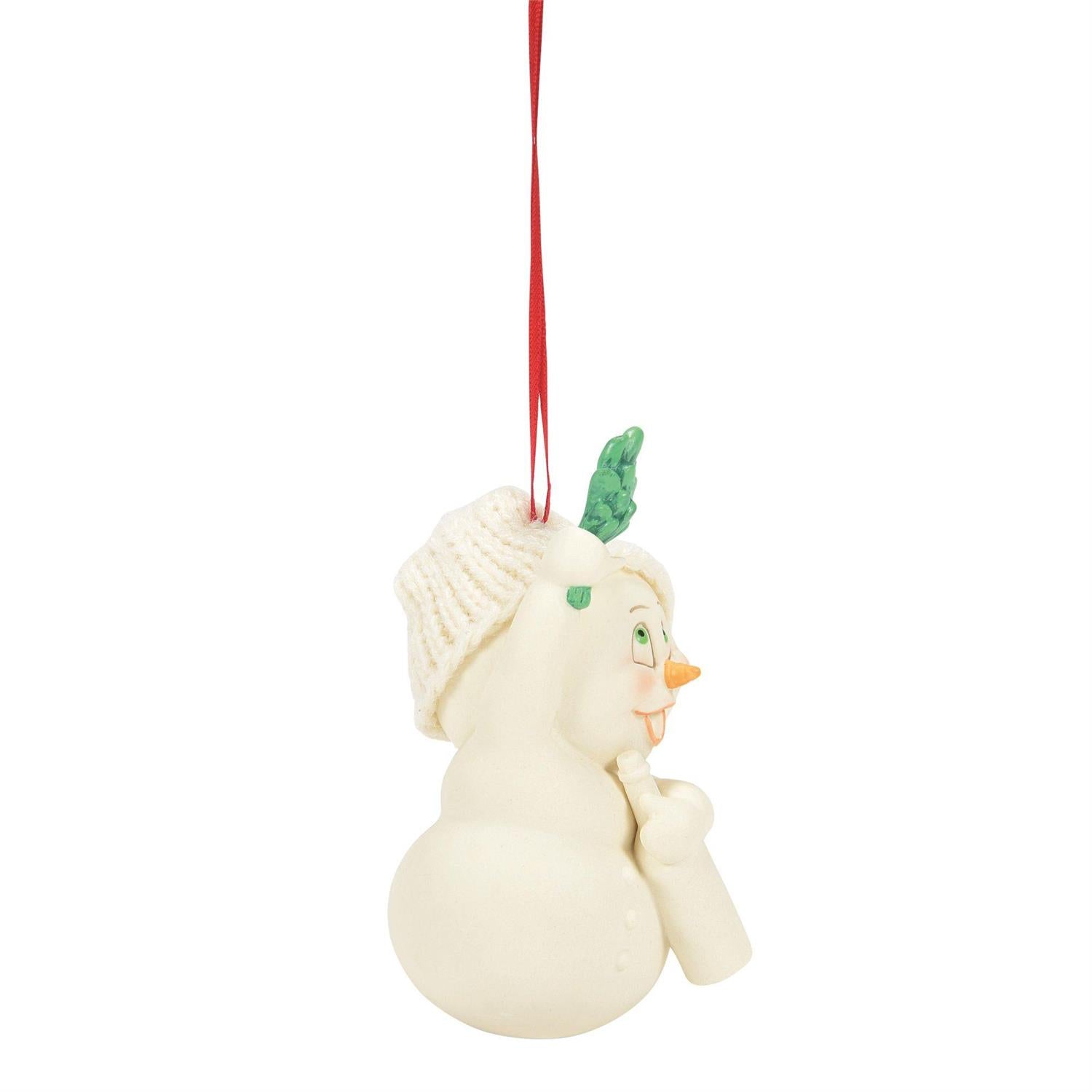 Snowpinions Drink Me Under The Mistletoe Hanging Ornament