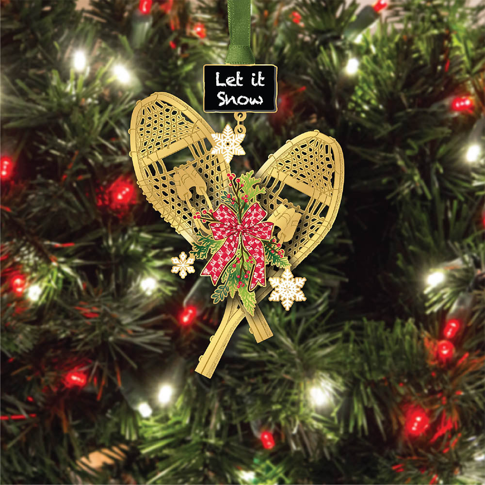Snowshoe Ornament
