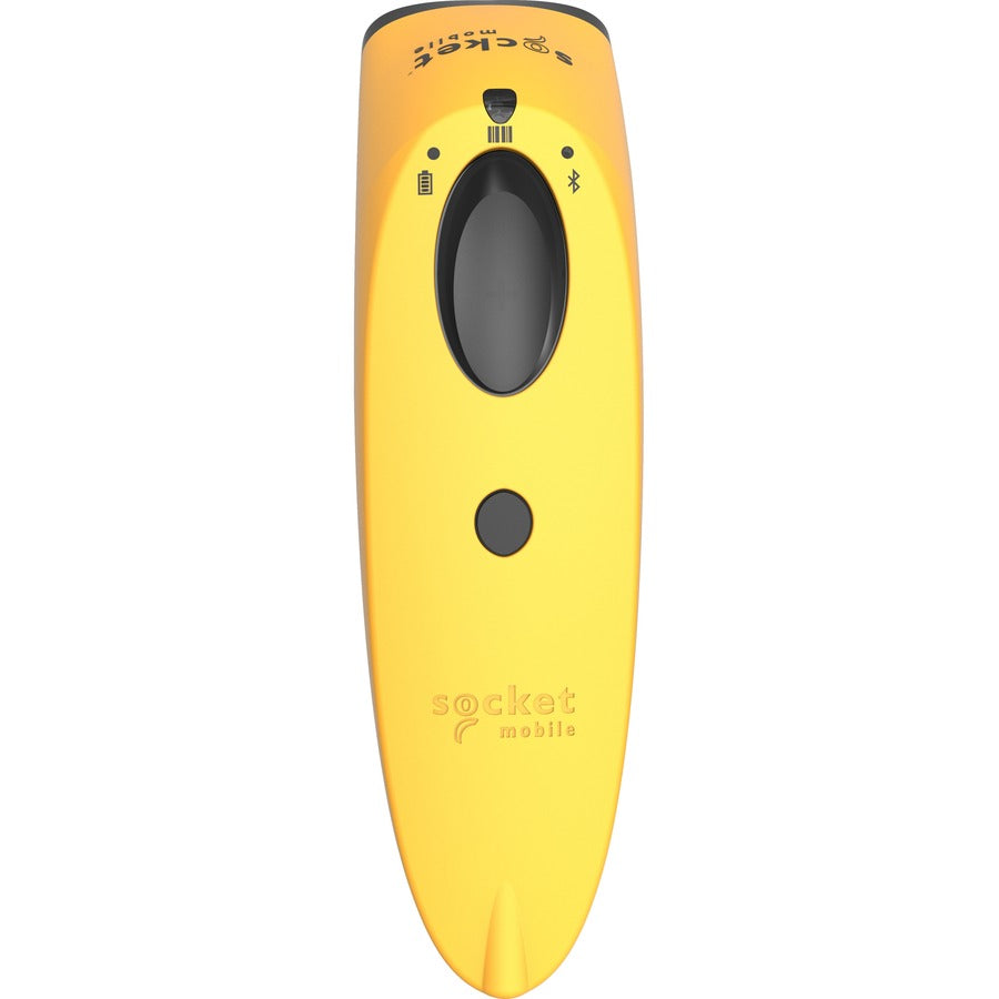 Socket Mobile Socketscan&Reg; S700, Linear Barcode Scanner, Yellow & White Charging Dock