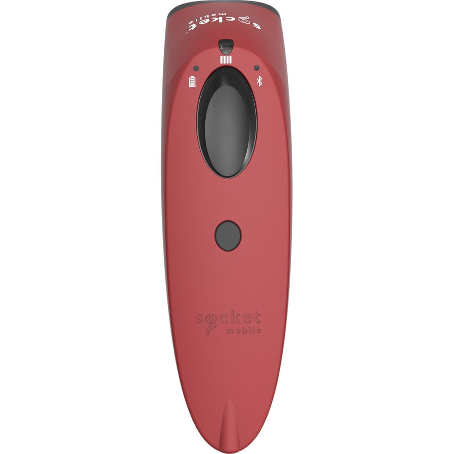 Socket Mobile Socketscan&Reg; S740, Universal Barcode Scanner, Red & Charging Stand