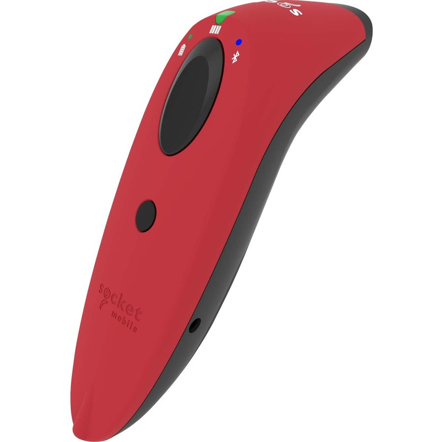 Socket Mobile Socketscan&Reg; S760, Ultimate Barcode Scanner, Dotcode & Travel Id Reader, Red