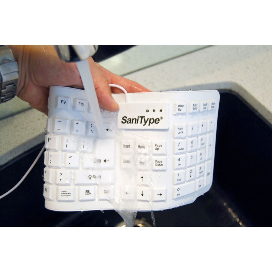 Soft-Touch Comfort Hygienic Washable Keyboard Usb