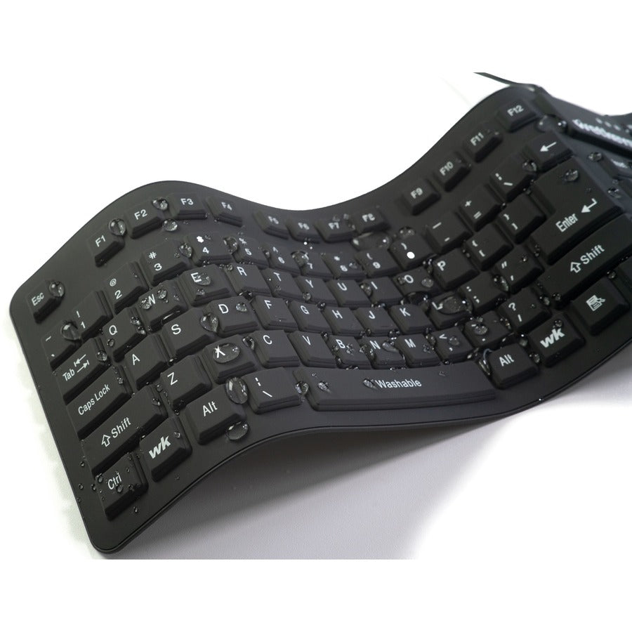 Soft-Touch Comfort Silicone Waterproof Keyboard