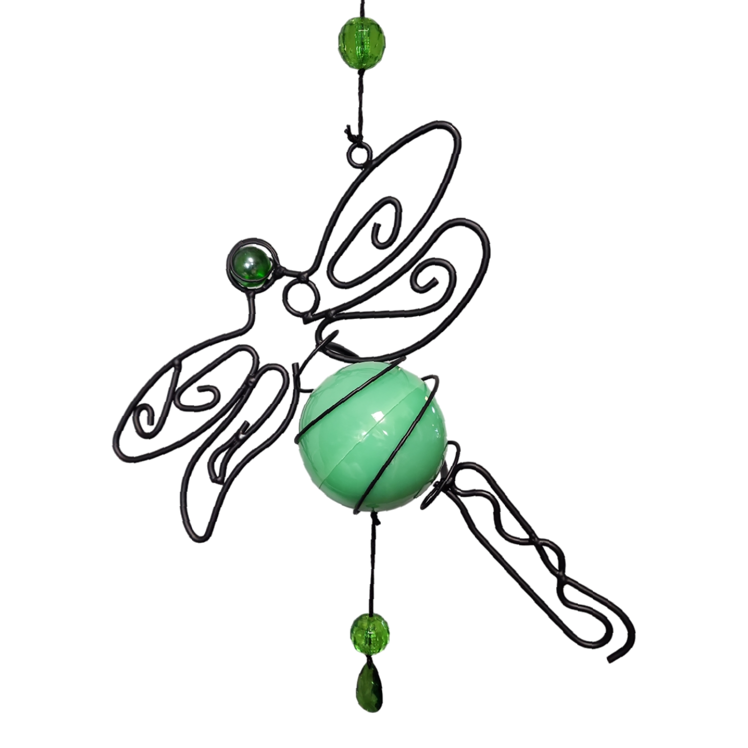 Solar Lighted Hanging Dragonfly