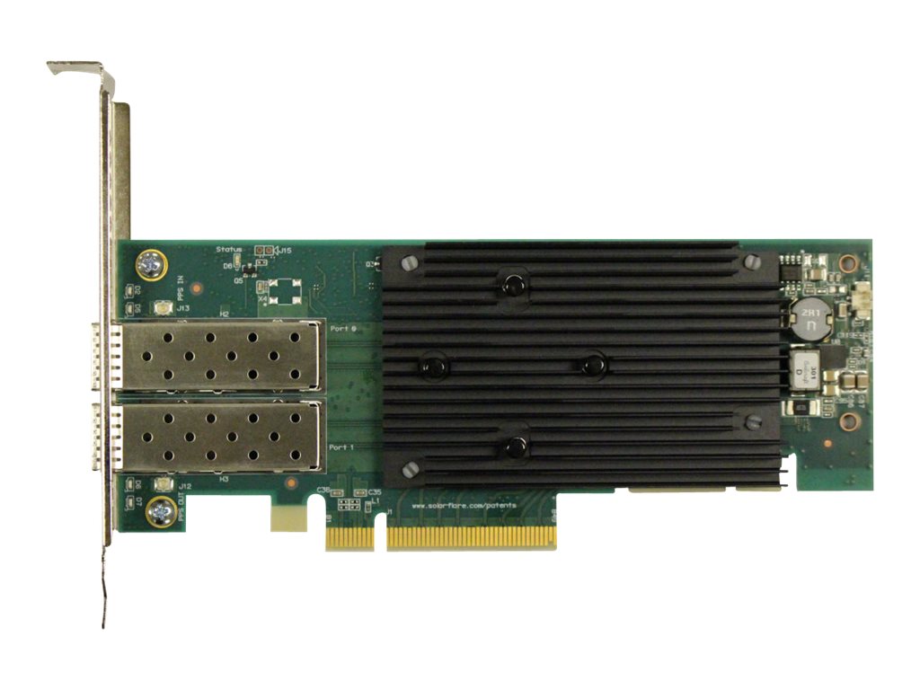 Solarflare X2522-Plus - Network adapter - PCIe 3.1 x8 low profile - 25 Gigabit SFP28 x 2 - for ThinkAgile VX2330 Appliance; VX3330 4XC7A62581