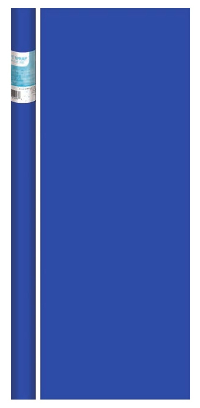 Solid Royal Blue Gift Wrap