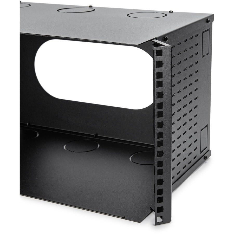 SolidRack 6U Wall Mount Network Rack - Low Profile wall mount Bracket - 11 inch Deep -