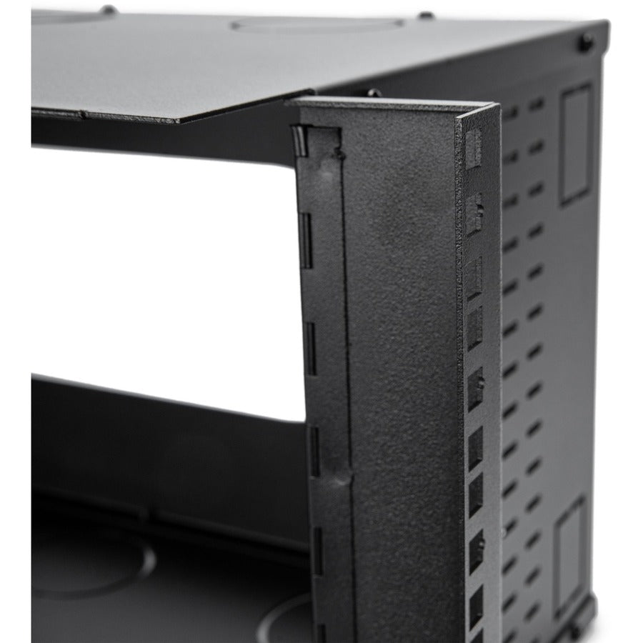 SolidRack 6U Wall Mount Network Rack - Low Profile wall mount Bracket - 11 inch Deep -