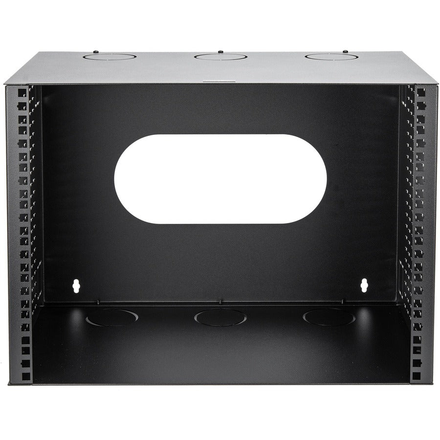 SolidRack 8U Wall Mount Network Rack - Low Profile wallmount Bracket - 11 inch Deep -