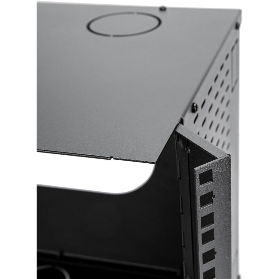 SolidRack 8U Wall Mount Network Rack - Low Profile wallmount Bracket - 11 inch Deep -