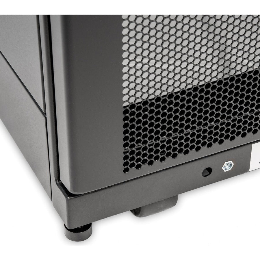 SolidRack R3104 Premium 24U Rack Enclosure Cabinet - Includes Doors & Side Panels - 3300