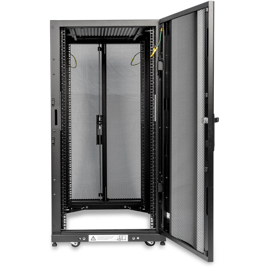 SolidRack R3104 Premium 24U Rack Enclosure Cabinet - Includes Doors & Side Panels - 3300