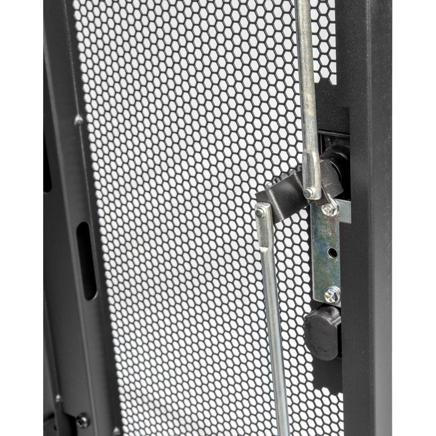 SolidRack R3104 Premium 24U Rack Enclosure Cabinet - Includes Doors & Side Panels - 3300