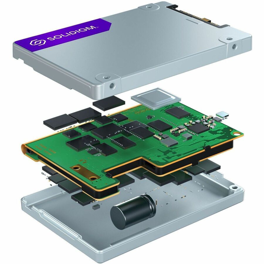Solidigm D7-P5520 3.84TB PCIe 4.0 x4 2.5" SSD High-Speed Storage