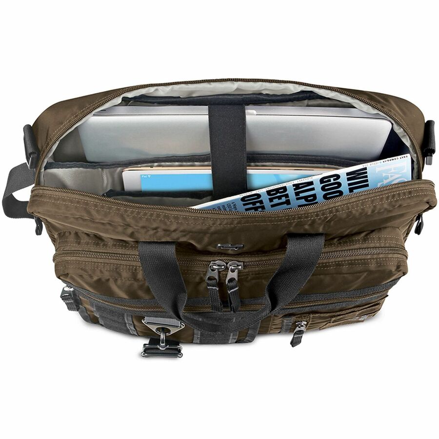 Solo Black Ops Carrying Case (Backpack/Briefcase) for 15.6 Notebook - Bronze" UBN3503