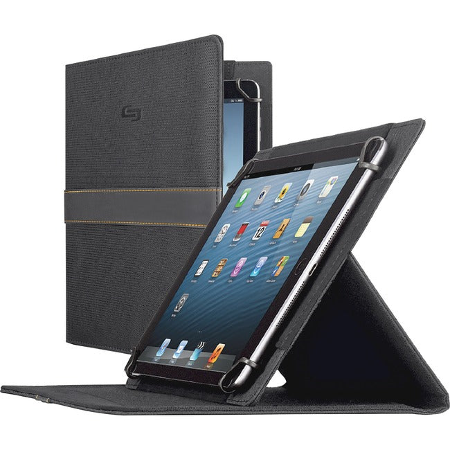 Solo Metro UBN220 Carrying Case (Book Fold) for 5.5 to 8.5" Universal Tablet - Black" UBN220-4