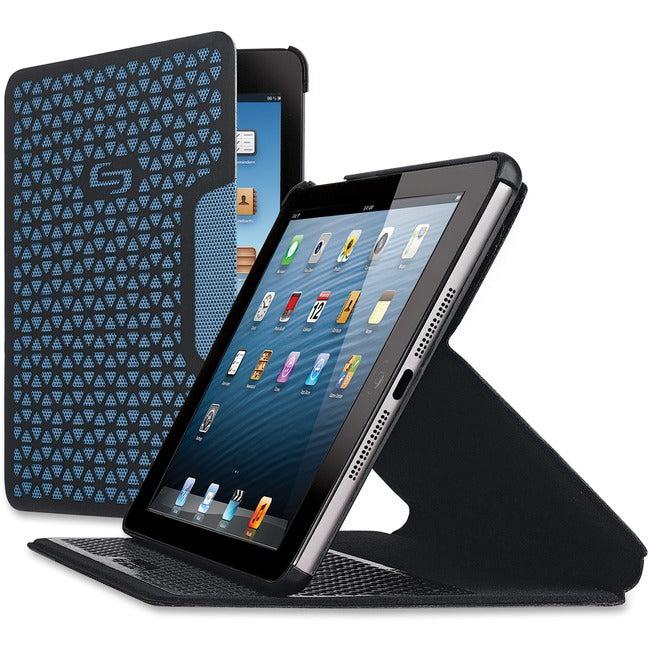 Solo Vector Carrying Case Apple iPad mini Tablet - Black, Blue ACV23020