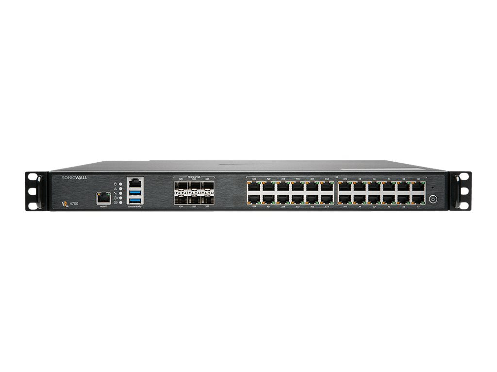 SonicWall Gen 7 NSa Series 4700 - Security appliance - with 3 years Advanced Protection Service Suite - 10GbE, 5GbE, 2.5GbE - 03-SSC-1903