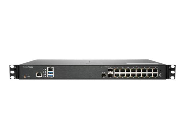 SonicWall NSa 2700 - Essential Edition - security appliance - with 3 years TotalSecure - 10GbE - 1U - rack-mountable 02-SSC-8197