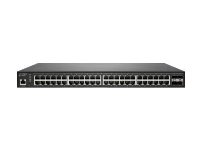 SonicWall Switch SWS14-48FPOE - Switch - managed - 48 x 10/100/1000 (PoE+) + 4 x 10 Gigabit SFP+ - rack-mountable - PoE+ (740 02-SSC-4874