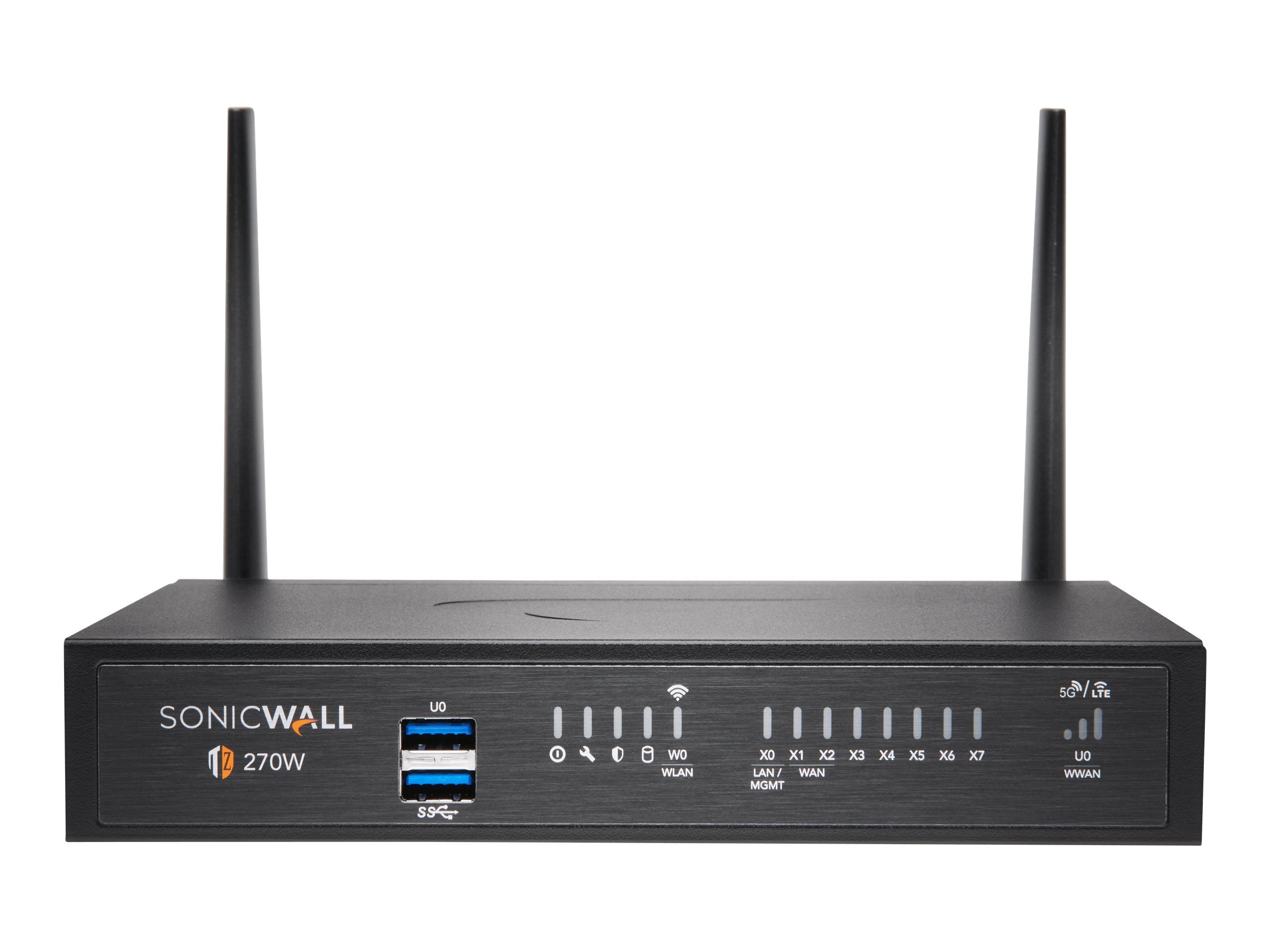 SonicWall TZ270W - Security appliance - 1GbE - Wi-Fi 5 - 2.4 GHz, 5 GHz - NFR - desktop 02-SSC-6450
