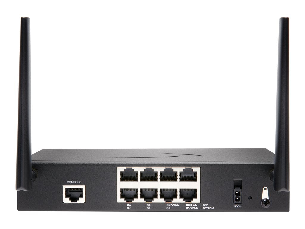 SonicWall TZ370W - Advanced Edition - security appliance - 1GbE - Wi-Fi 5 - 2.4 GHz, 5 GHz - SonicWALL Secure Upgrade Plus Program 02-SSC-6838