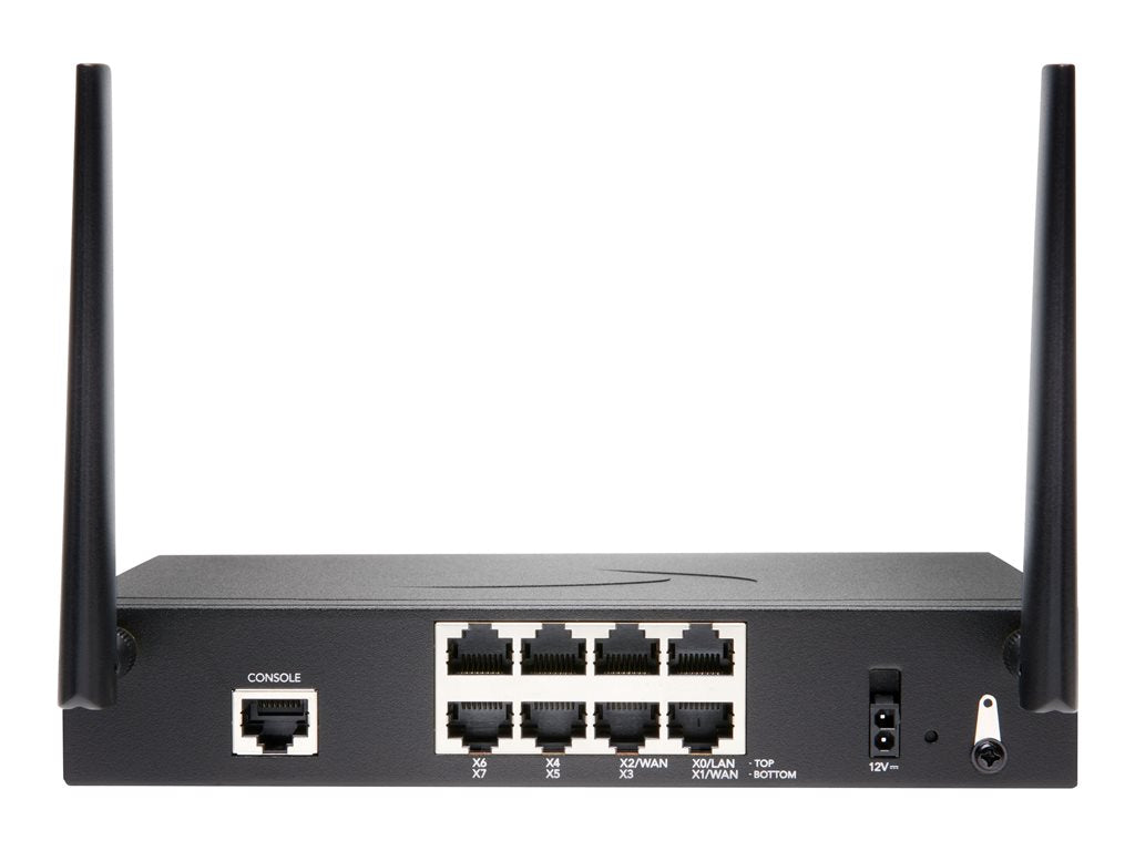 SonicWall TZ370W - Essential Edition - security appliance - 1GbE - Wi-Fi 5 - 2.4 GHz, 5 GHz - SonicWALL Secure Upgrade Plus Program 02-SSC-6836