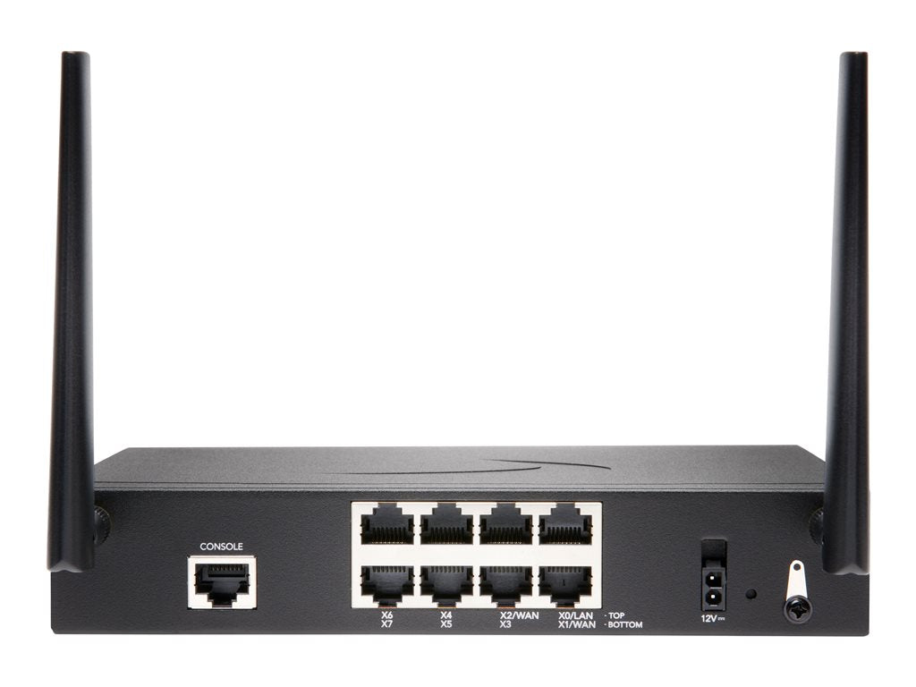 SonicWall TZ370W - Security appliance - 1GbE - Wi-Fi 5 - 2.4 GHz, 5 GHz - NFR - desktop 02-SSC-6446