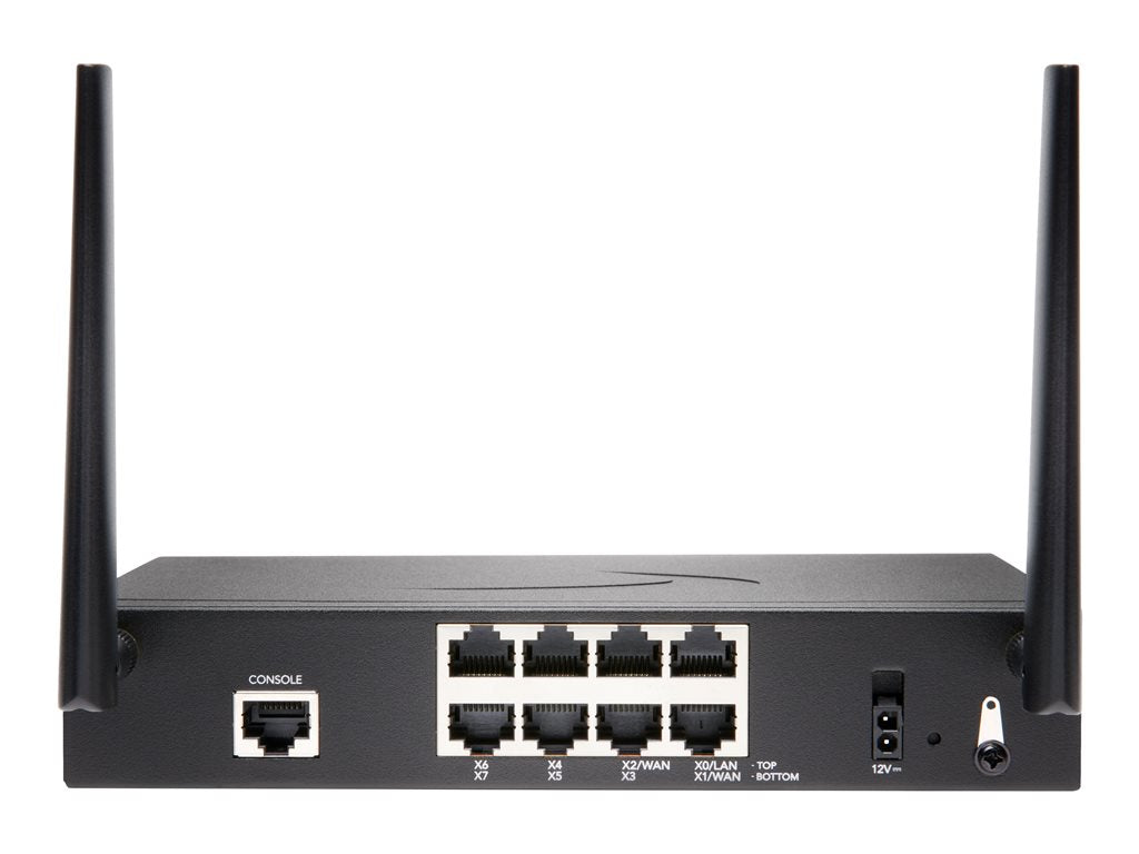 SonicWall TZ370W - Threat Edition - security appliance - 1GbE - Wi-Fi 5 - 2.4 GHz, 5 GHz - SonicWALL Secure Upgrade Plus Program 02-SSC-7301