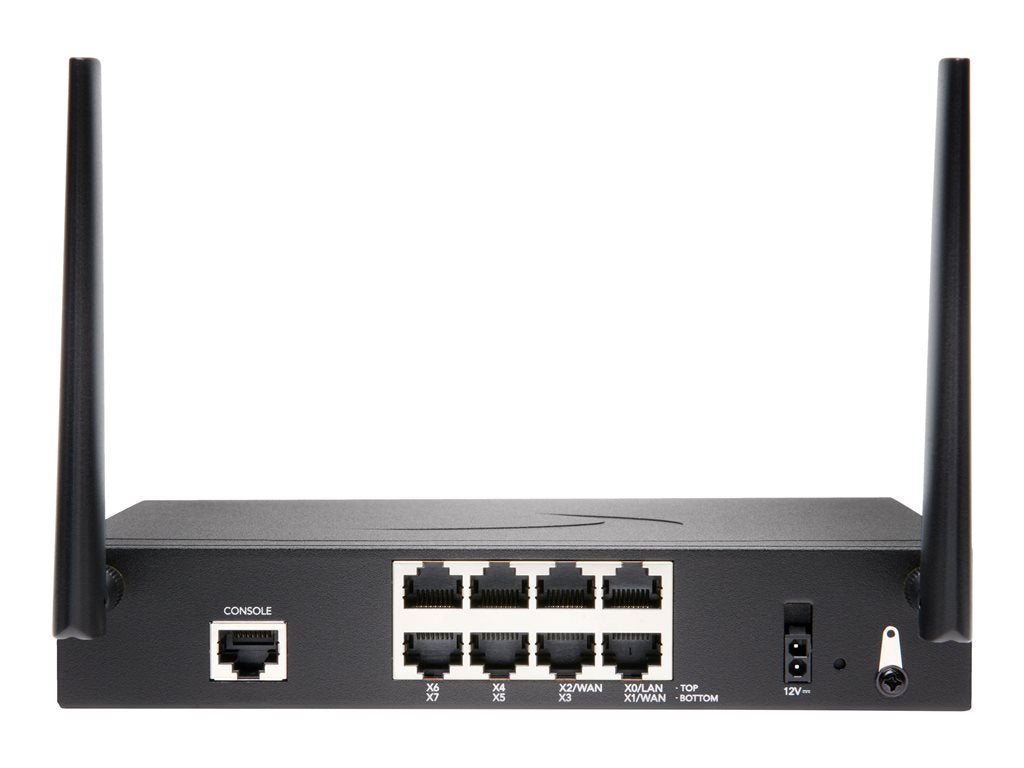 SonicWall TZ370W - Threat Edition - security appliance - 1GbE - Wi-Fi 5 - 2.4 GHz, 5 GHz - SonicWALL Secure Upgrade Plus Program 02-SSC-7303