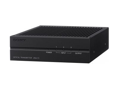 Sony ZRA-T1 - Video/audio extender - fiber optic - RJ-45 / SFP+ - up to 984 ft - for Sony ZRD-B12A, ZRD-B15A, ZRD-BH12D, ZRD-BH15D, ZRAT1