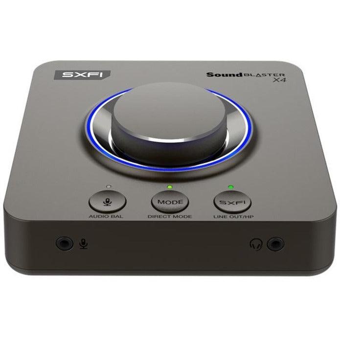Sound Blaster X4 External Sound Card