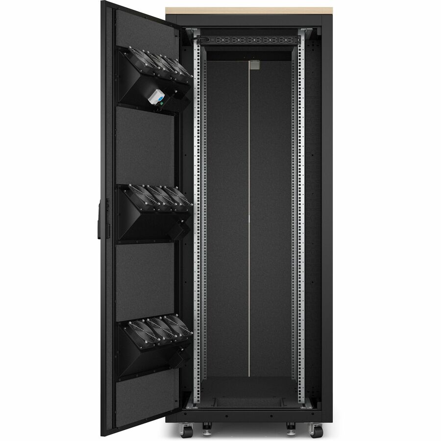 Soundproof Server Rack - APC NetShelter 38U Quiet Enclosure | TecISoft AR4038LA