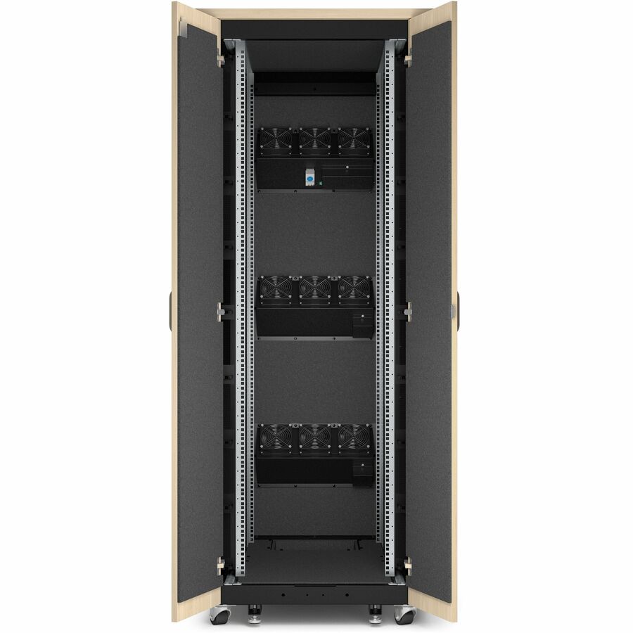 Soundproof Server Rack - APC NetShelter 38U Quiet Enclosure | TecISoft AR4038LA