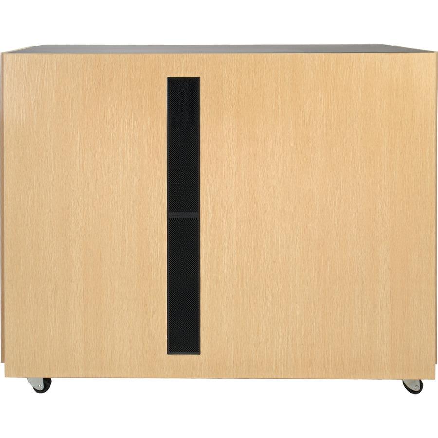 Soundproof Server Rack Enclosure - 18U Half-Height Acoustic Cabinet | Tripp Lite SRQ18U