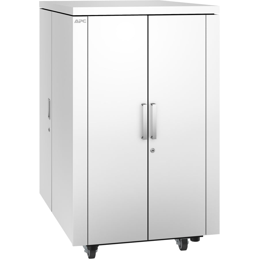 Soundproof Server Rack Enclosure - 24U NetShelter CX Office Quiet Cabinet | APC AR4024SPX432