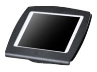 SpacePole C-Frame - Enclosure - for tablet - lockable - steel - black - screen size: 10.1 - counter top - for Samsung