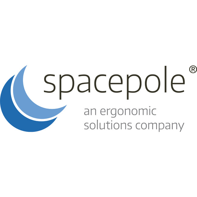 SpacePole Counter Mount for Payment Terminal - Black SPMCL-S-02
