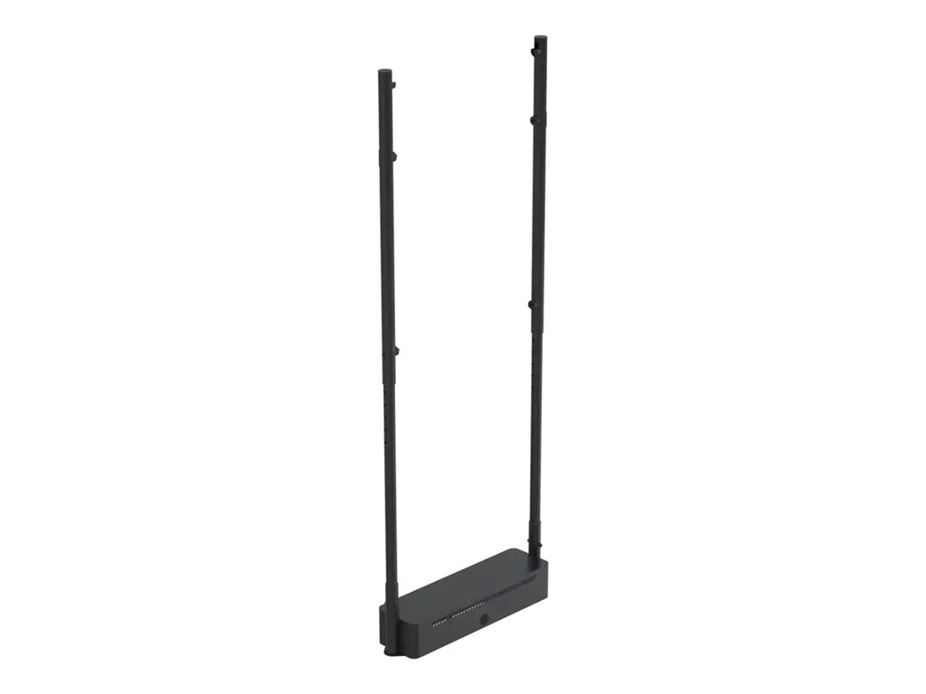 SpacePole - Mounting component (floor mount, adjustable-height mount) - back-to-back - for dual-sided LCD display -