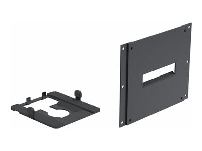 SpacePole - Mounting component (plate cover) - for printer - metal - black - floor mountable, wall-mountable, counter - for Epson SPK604-02