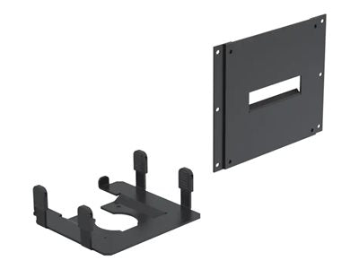 SpacePole - Mounting component (plate cover) - for printer - metal - black - stand mountable SPK601-02