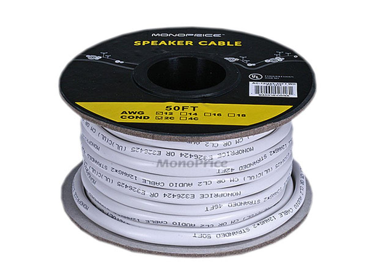 Speaker Wire-12Awg Cl2 2-Conductor_50