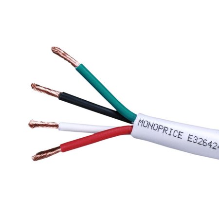 Speaker Wire 16Awg Cl2 4-Conductor_100