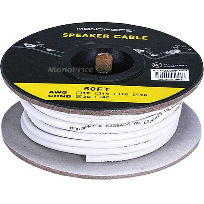 Speaker Wire 18Awg Cl2 2-Conductor_ 50
