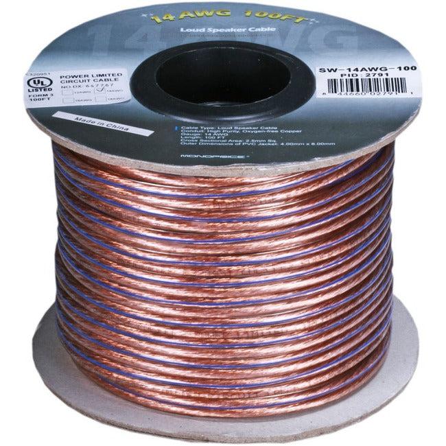 Speaker Wire 18Awg Oxygen-Free_ 100Ft Mpr-2791