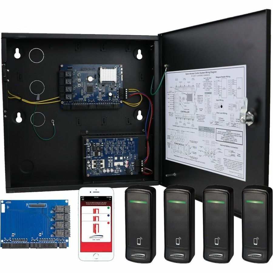 Speco Technologies ACKITM1 4-Door Access Control Kit