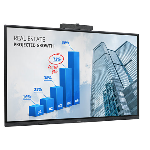 Spectacular 4K Ultra-Hd 86 Class (85 - 9/16 Diagonal) Aquos Board Interactive Di